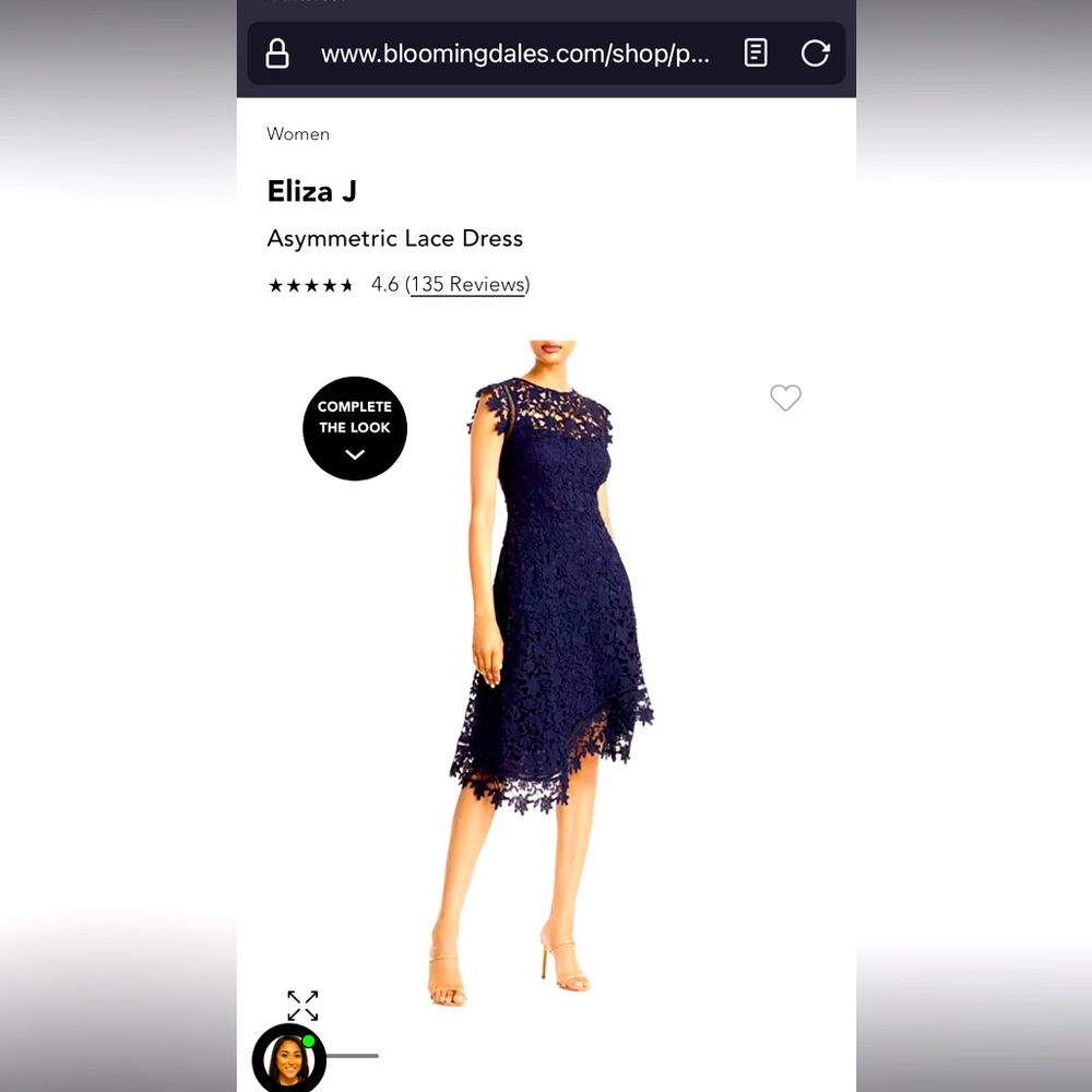 Beautiful Eliza J dress. New without tags.